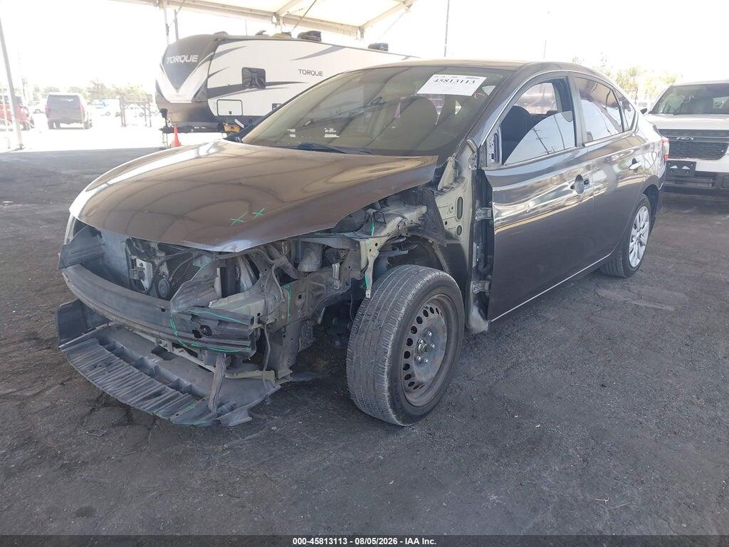 3N1AB7AP7EL667597 2014 NISSAN SENTRA photo no. 2