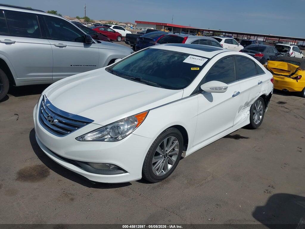 5NPEC4AC2EH906691 2014 HYUNDAI SONATA photo no. 2