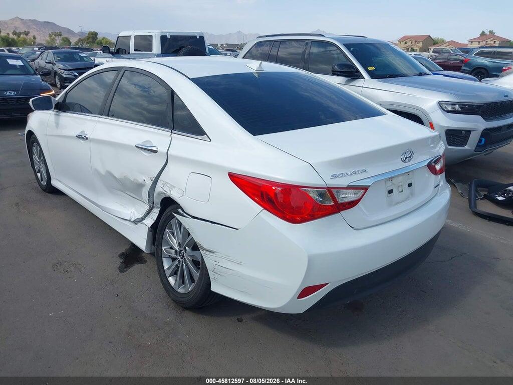 5NPEC4AC2EH906691 2014 HYUNDAI SONATA photo no. 3