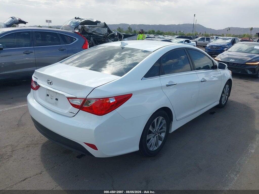 5NPEC4AC2EH906691 2014 HYUNDAI SONATA photo no. 4