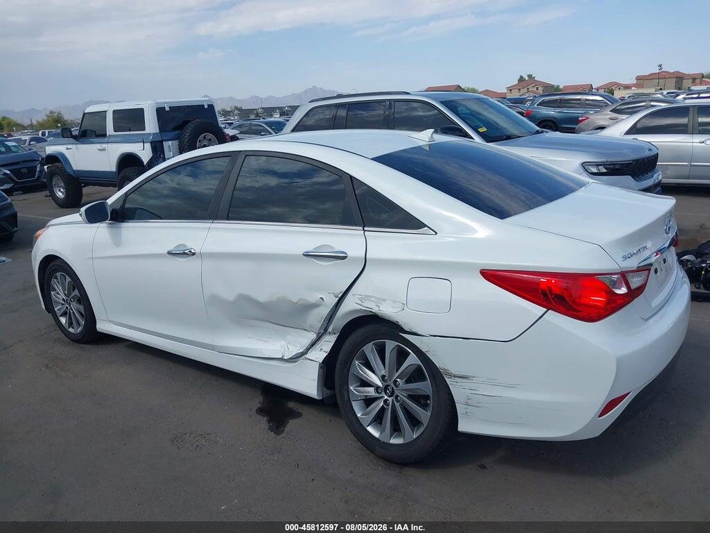 5NPEC4AC2EH906691 2014 HYUNDAI SONATA photo no. 6