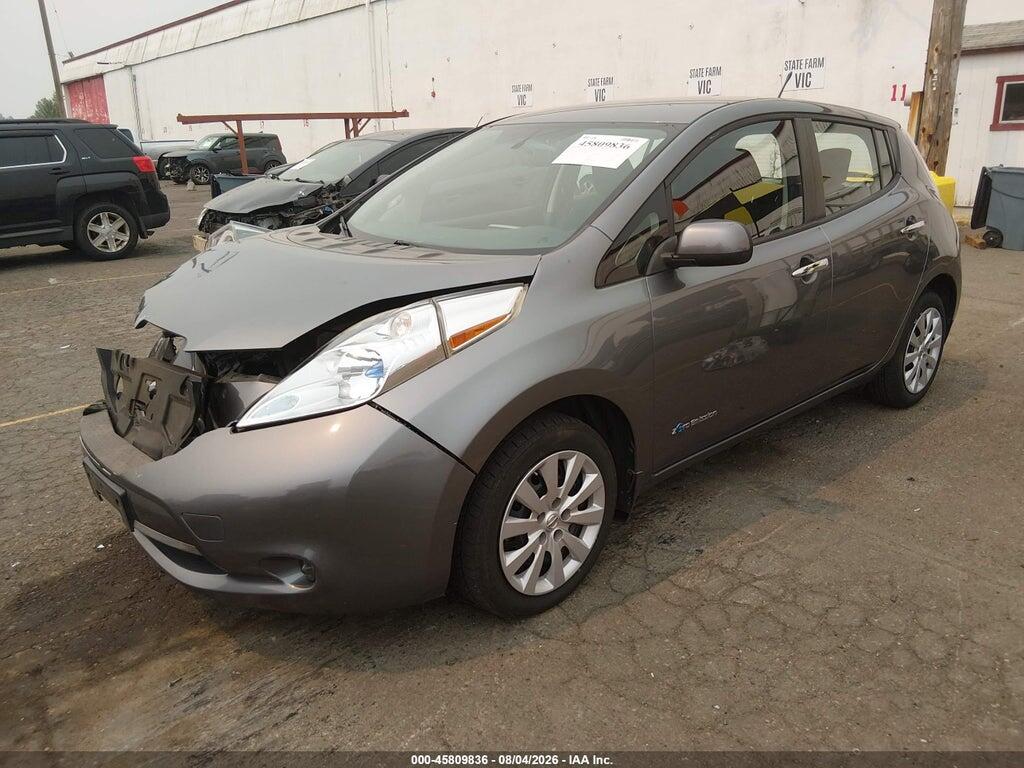 1N4AZ0CP7EC335948 2014 NISSAN LEAF photo no. 2