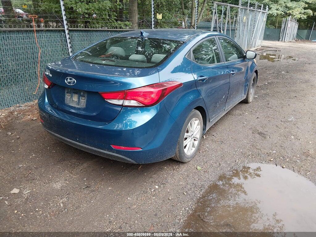 KMHDH4AE2EU083003 2014 HYUNDAI ELANTRA photo no. 4