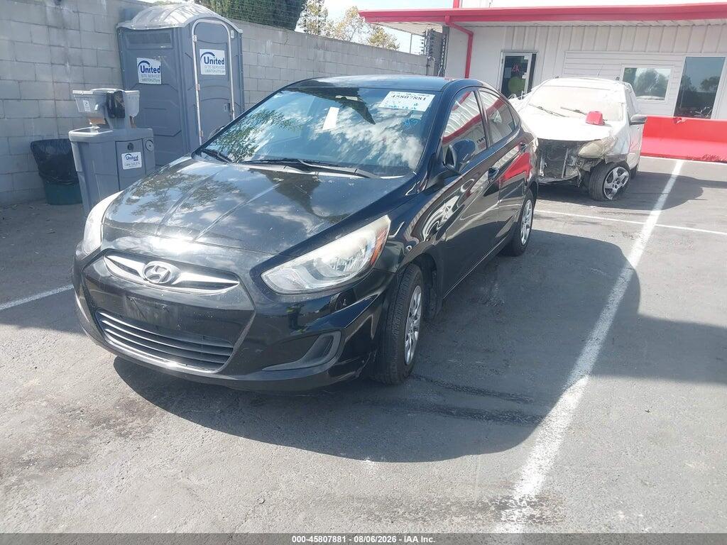 KMHCT4AE8EU743619 2014 HYUNDAI ACCENT photo no. 2