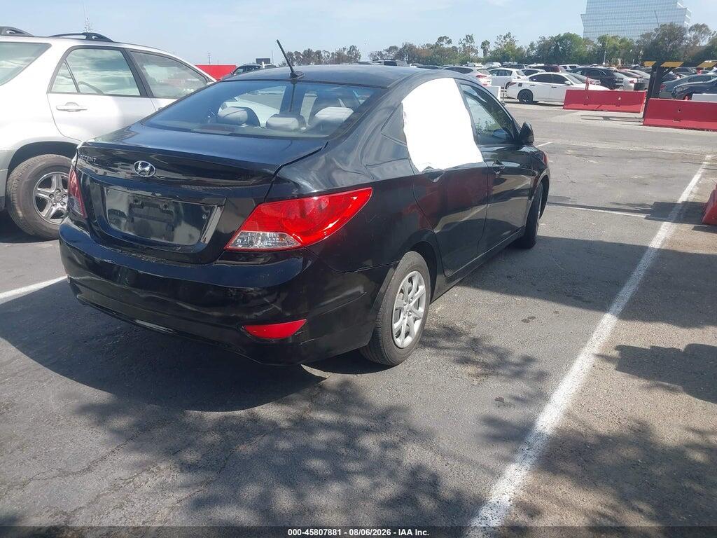 KMHCT4AE8EU743619 2014 HYUNDAI ACCENT photo no. 4