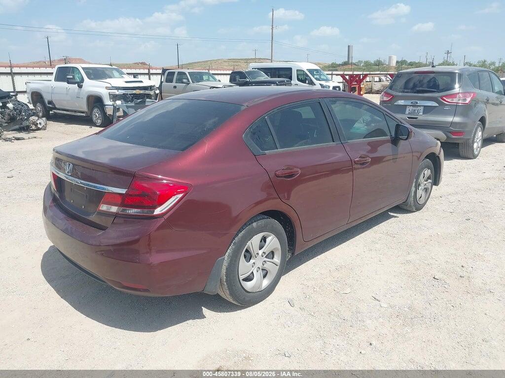 19XFB2F58EE264245 2014 HONDA CIVIC photo no. 4