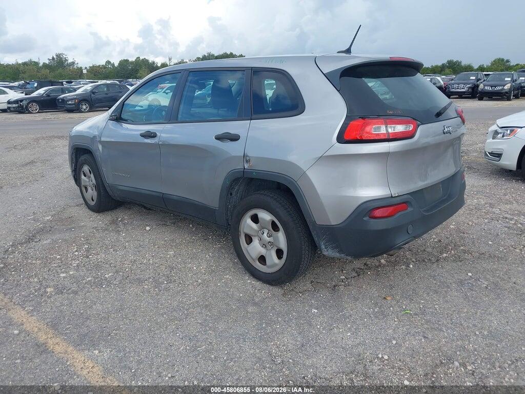 1C4PJLAB1EW123226 2014 JEEP CHEROKEE photo no. 3