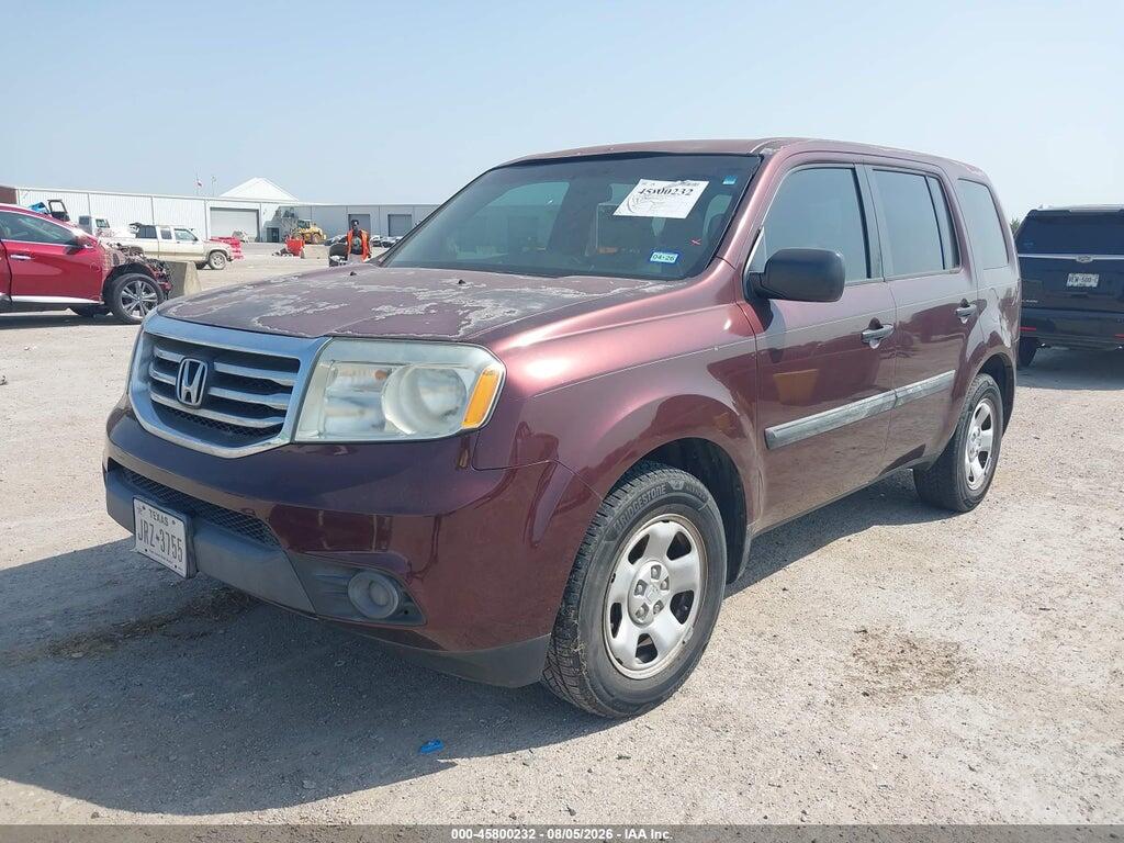5FNYF3H20EB001019 2014 HONDA PILOT photo no. 2