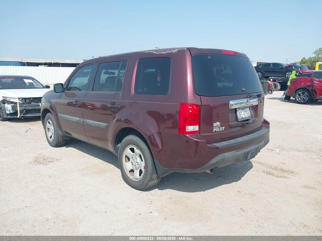 5FNYF3H20EB001019 2014 HONDA PILOT photo no. 3