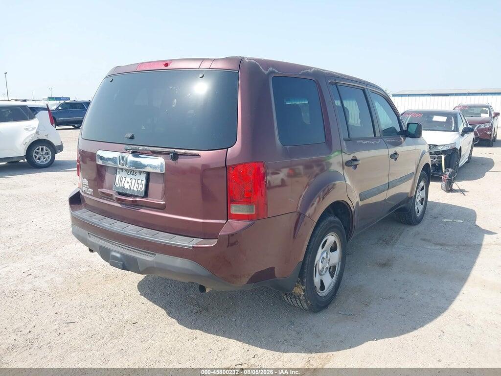 5FNYF3H20EB001019 2014 HONDA PILOT photo no. 4