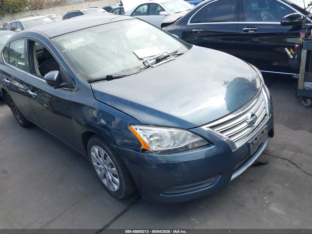 3N1AB7AP2EL694738 2014 NISSAN SENTRA photo no. 1