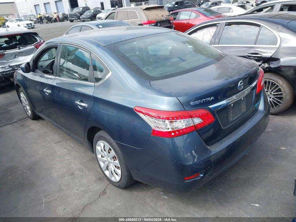 3N1AB7AP2EL694738 2014 NISSAN SENTRA photo no. 3