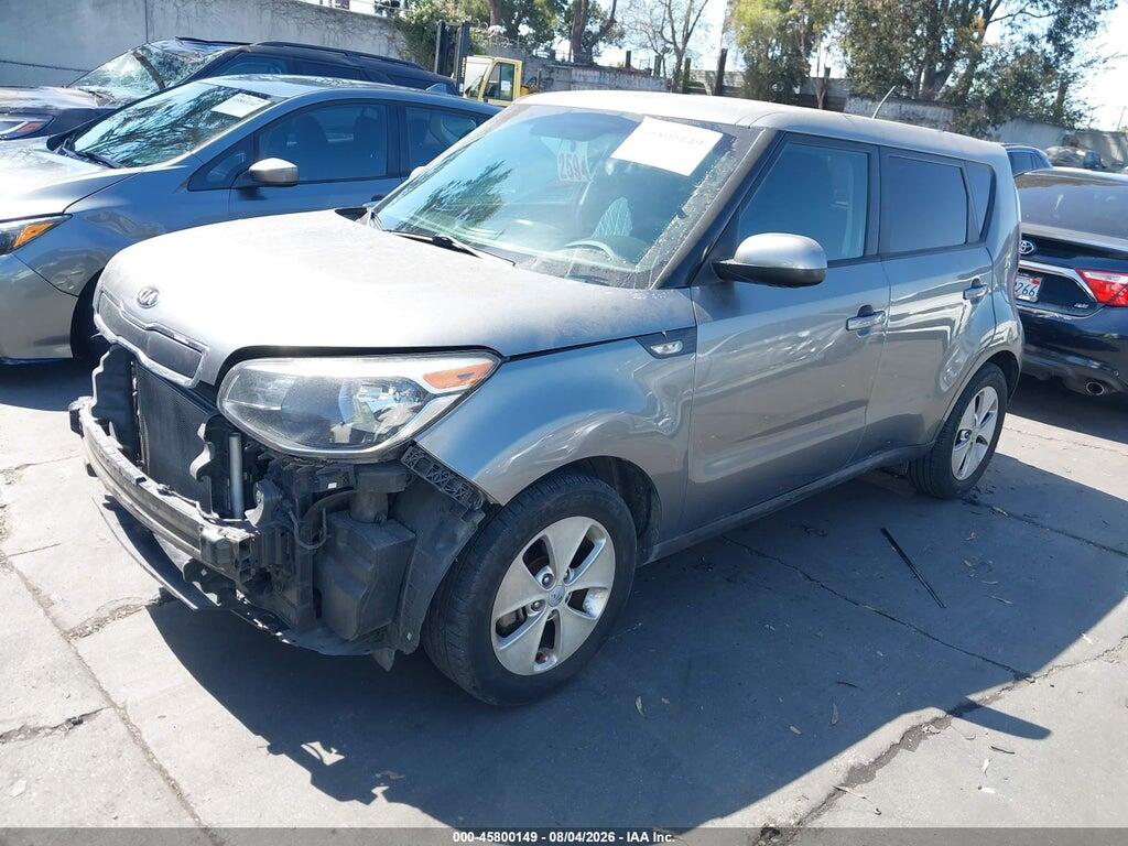 KNDJN2A24E7069032 2014 KIA SOUL photo no. 2