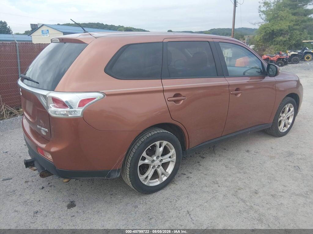 JA4AD3A37EZ010850 2014 MITSUBISHI OUTLANDER photo no. 4