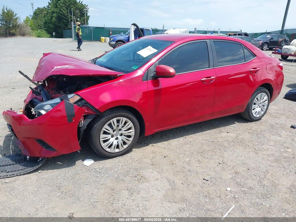 2T1BURHE5EC181112 2014 TOYOTA COROLLA photo no. 2