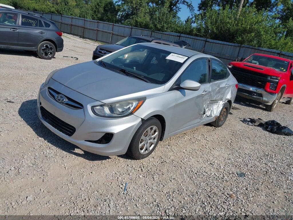 KMHCT4AE9EU696360 2014 HYUNDAI ACCENT photo no. 2