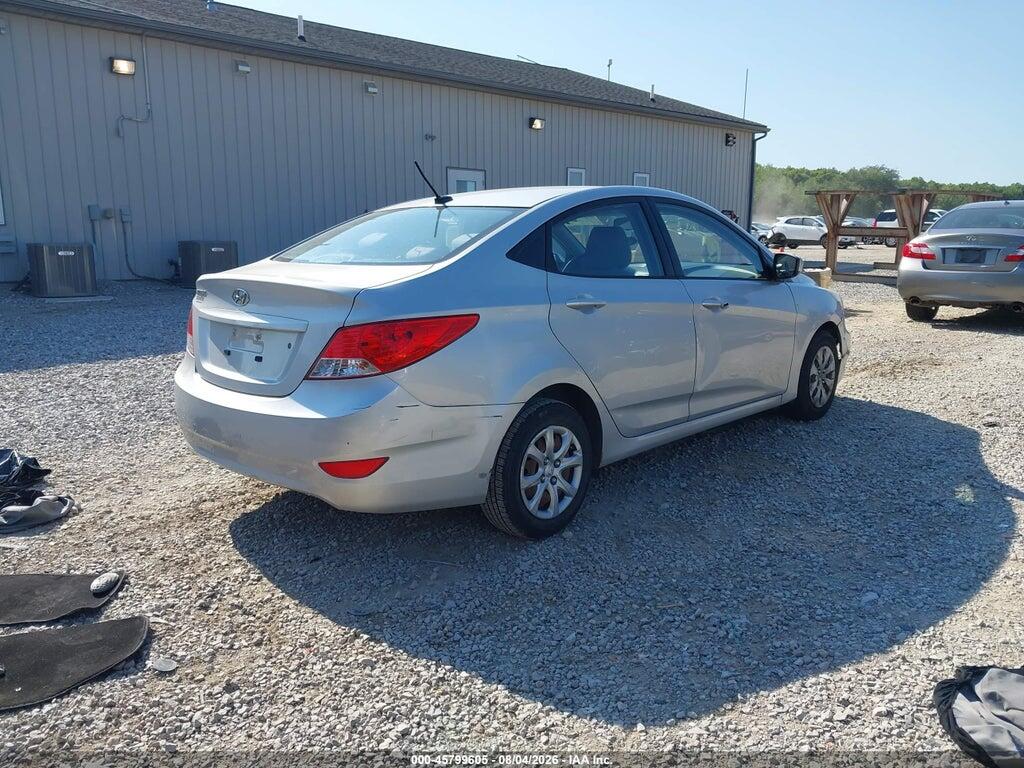 KMHCT4AE9EU696360 2014 HYUNDAI ACCENT photo no. 4