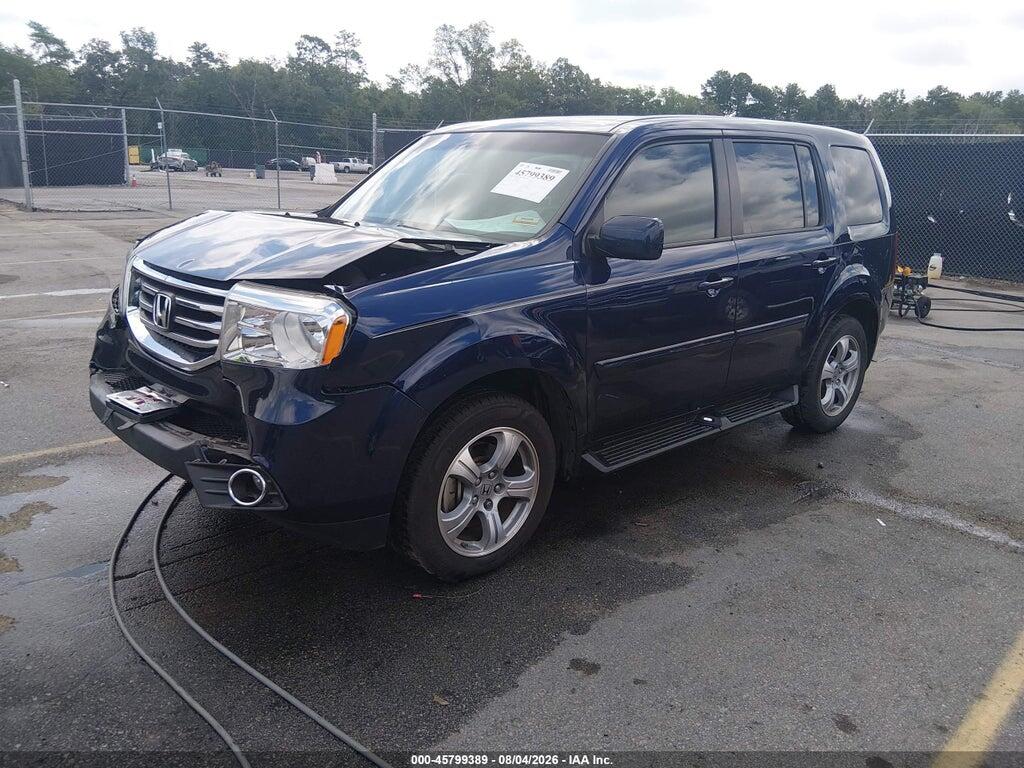 5FNYF3H48EB020287 2014 HONDA PILOT photo no. 2