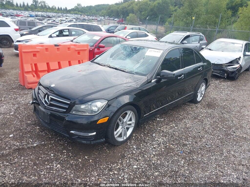 WDDGF8AB8ER315214 2014 MERCEDES-BENZ C 300 photo no. 2