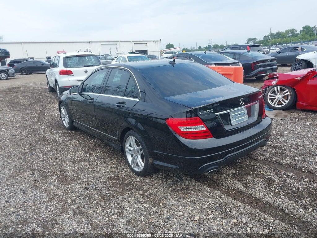 WDDGF8AB8ER315214 2014 MERCEDES-BENZ C 300 photo no. 3