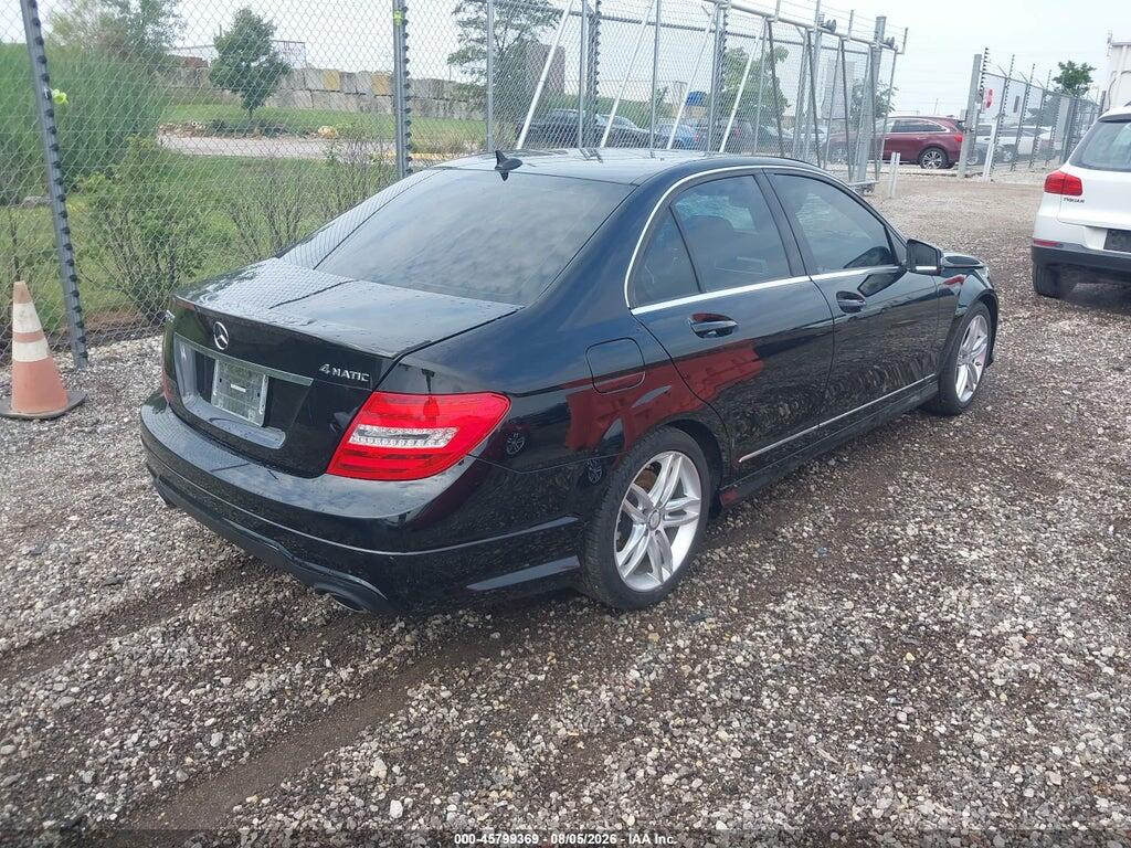 WDDGF8AB8ER315214 2014 MERCEDES-BENZ C 300 photo no. 4