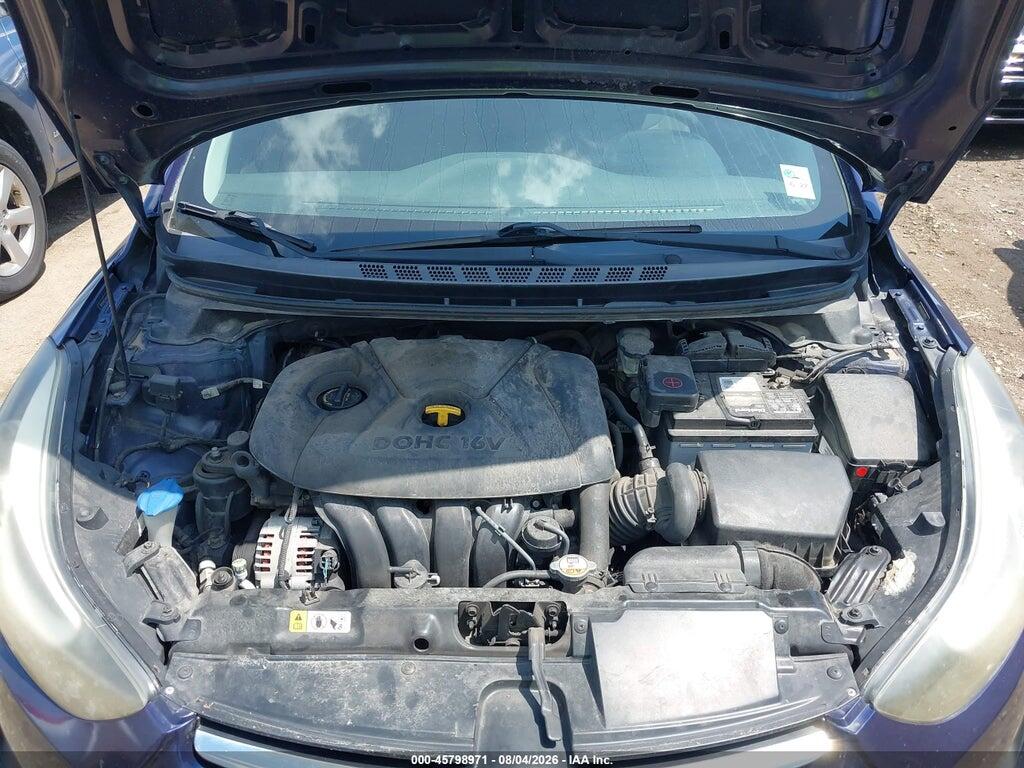 5NPDH4AEXEH481929 2014 HYUNDAI ELANTRA photo no. 10