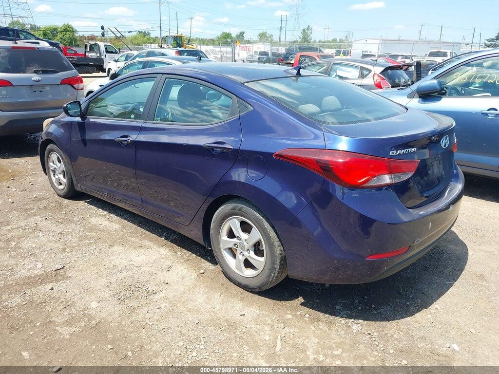 5NPDH4AEXEH481929 2014 HYUNDAI ELANTRA photo no. 3