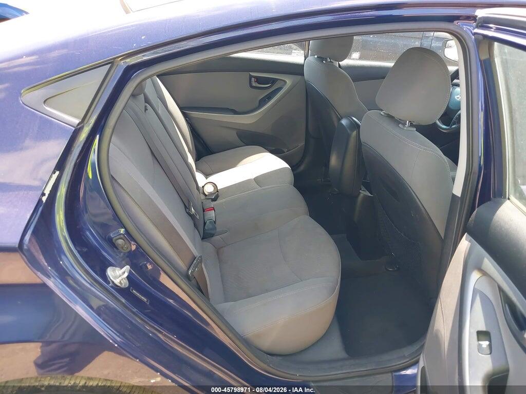 5NPDH4AEXEH481929 2014 HYUNDAI ELANTRA photo no. 8