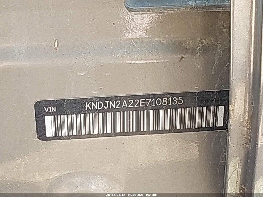 KNDJN2A22E7108135 2014 KIA SOUL photo no. 9