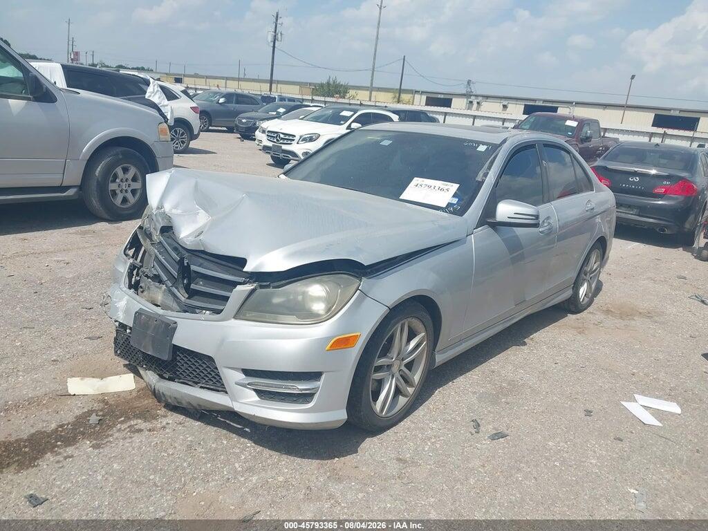 WDDGF4HB4EA962495 2014 MERCEDES-BENZ C 250 photo no. 2