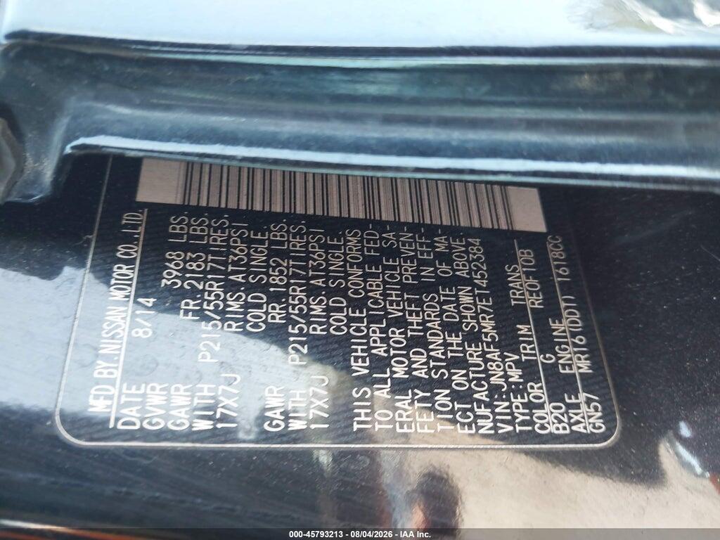 JN8AF5MR7ET452384 2014 NISSAN JUKE photo no. 9