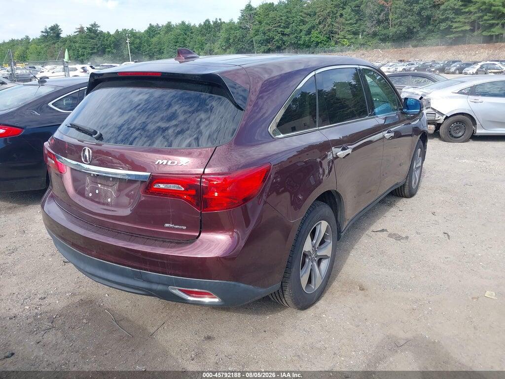 5FRYD4H22EB045260 2014 ACURA MDX photo no. 4