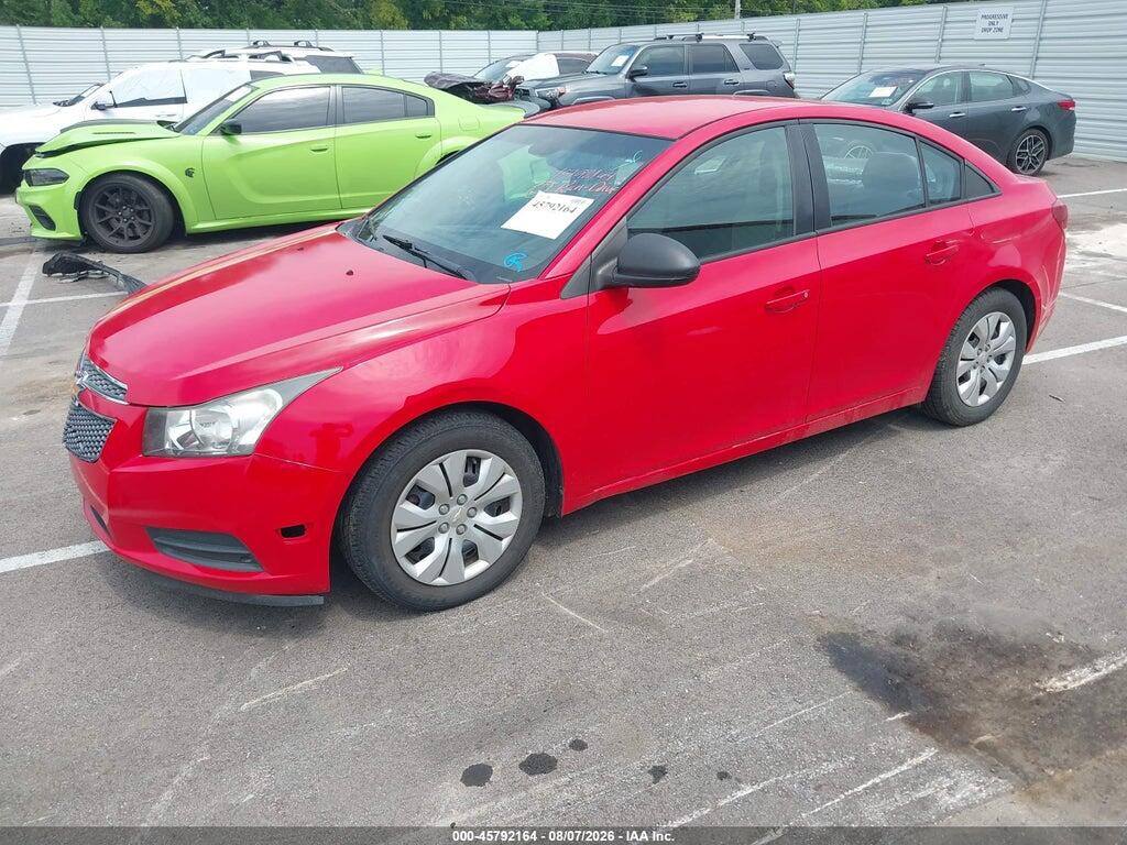 1G1PA5SH0E7228518 2014 CHEVROLET CRUZE photo no. 2
