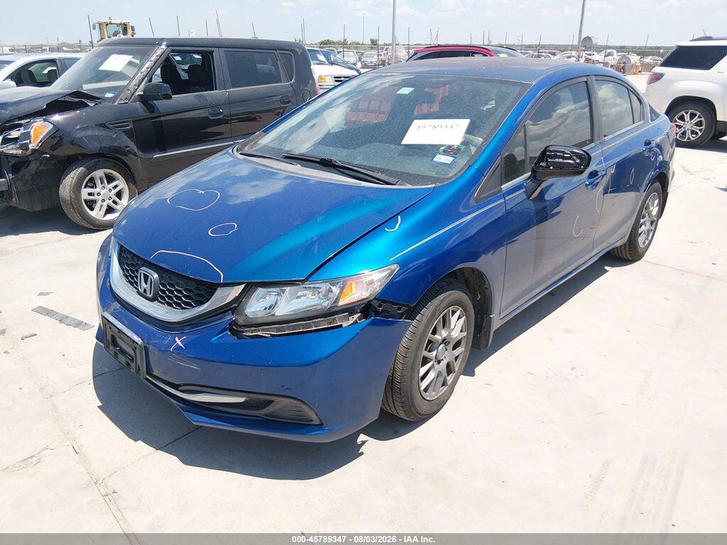 19XFB2F50EE024249 2014 HONDA CIVIC photo no. 2