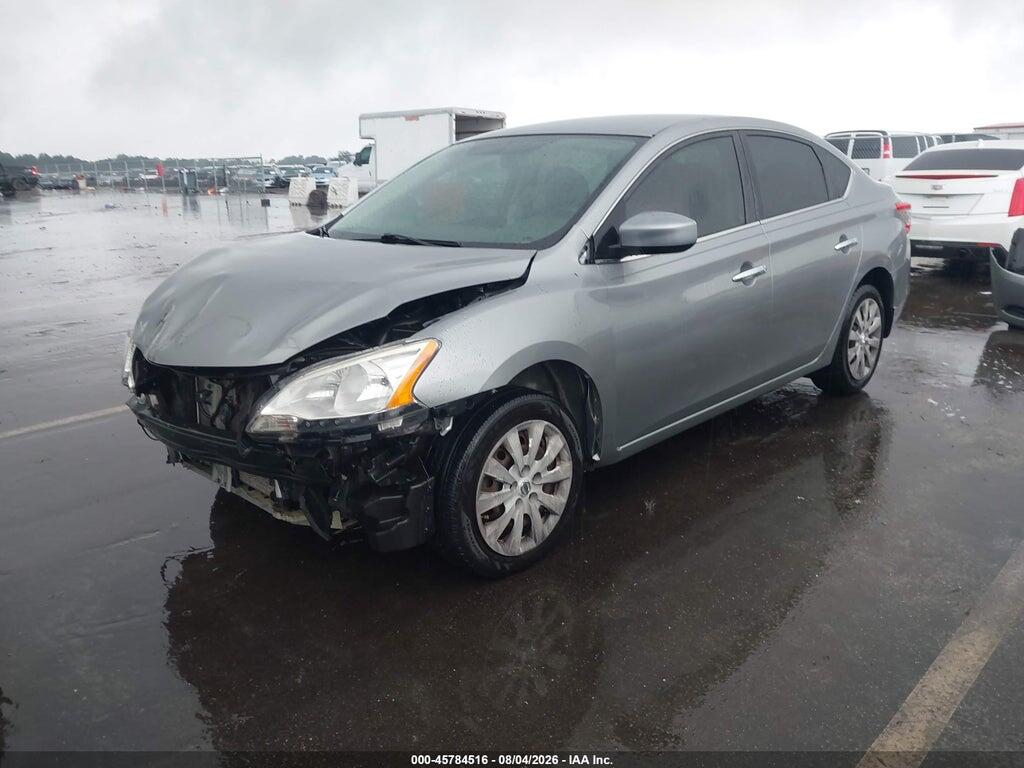 3N1AB7AP4EL685247 2014 NISSAN SENTRA photo no. 2