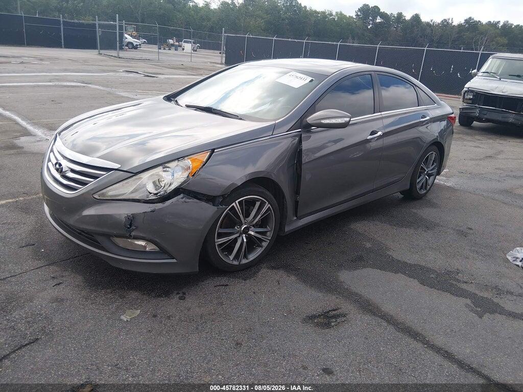 5NPEC4AC1EH907511 2014 HYUNDAI SONATA photo no. 2
