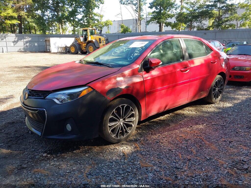 5YFBURHE2EP002735 2014 TOYOTA COROLLA photo no. 2