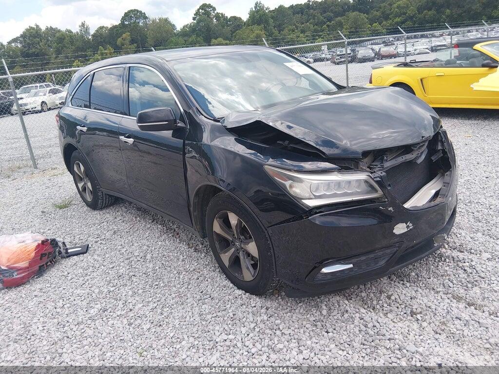 5FRYD3H27EB001331 2014 ACURA MDX photo no. 1
