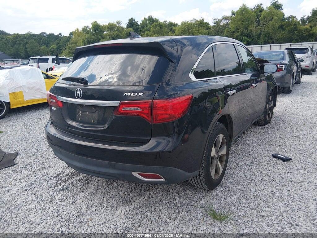 5FRYD3H27EB001331 2014 ACURA MDX photo no. 4