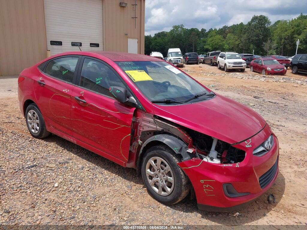 KMHCT4AE3EU655559 2014 HYUNDAI ACCENT photo no. 1