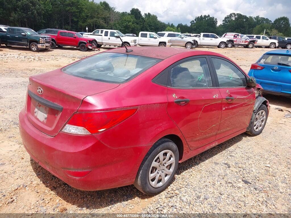 KMHCT4AE3EU655559 2014 HYUNDAI ACCENT photo no. 4
