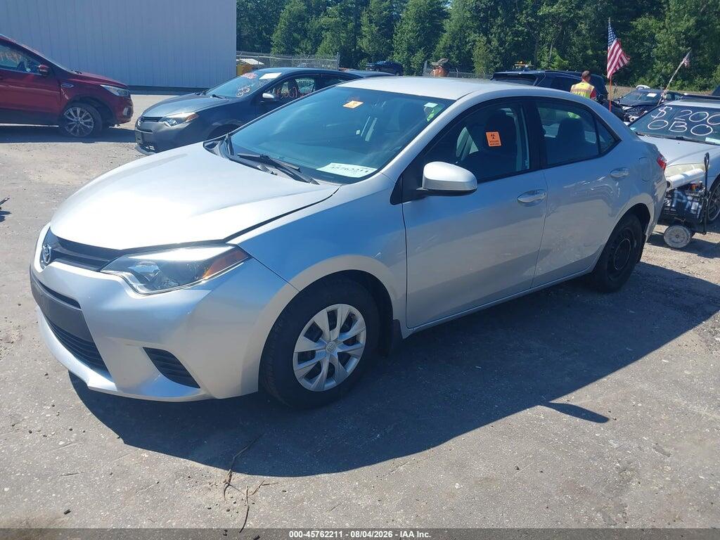 2T1BURHE8EC038140 2014 TOYOTA COROLLA photo no. 2