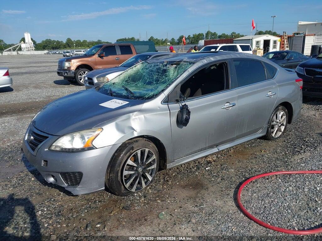 3N1AB7APXEY306478 2014 NISSAN SENTRA photo no. 2