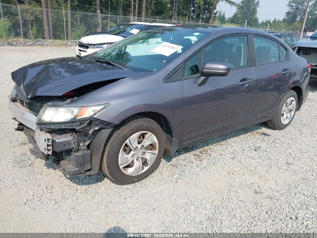 19XFB2F58EE257960 2014 HONDA CIVIC photo no. 2