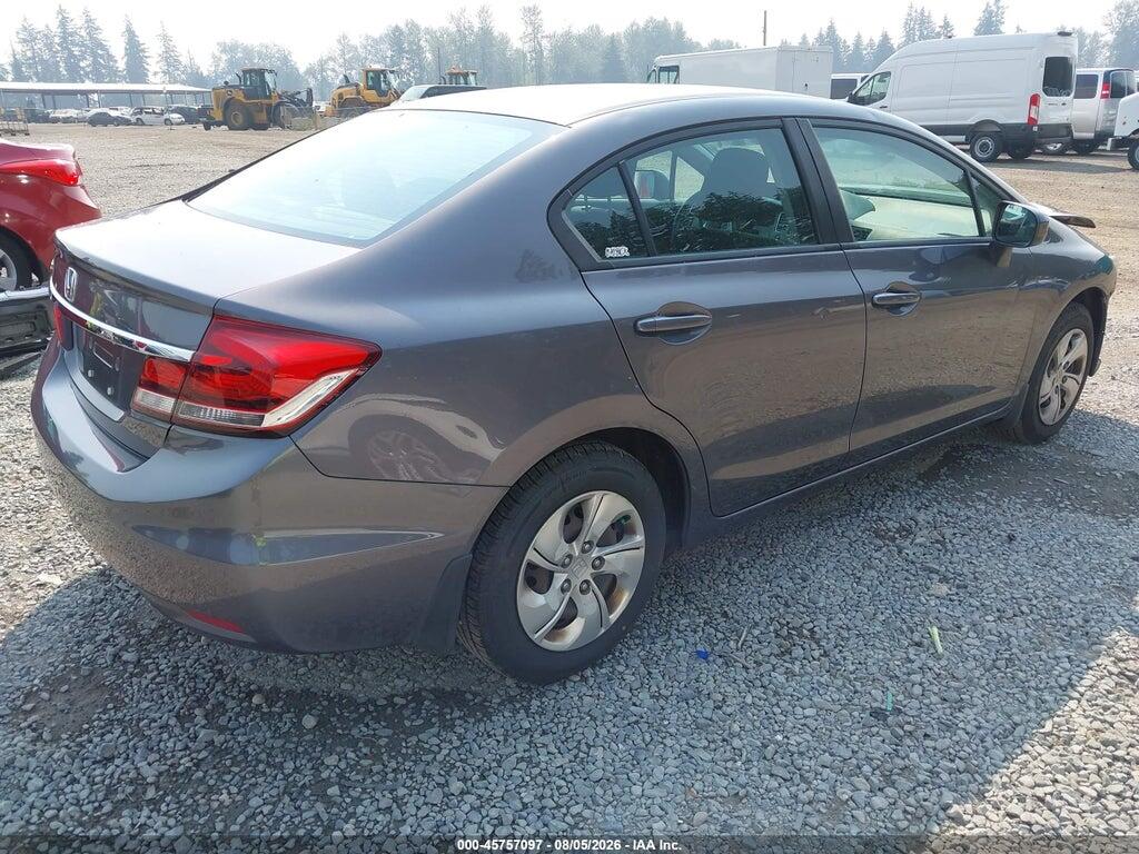 19XFB2F58EE257960 2014 HONDA CIVIC photo no. 4