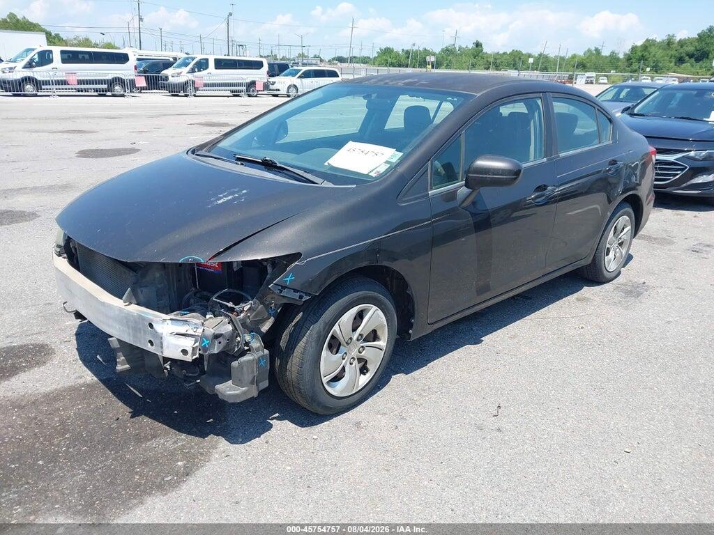 2HGFB2F58EH517022 2014 HONDA CIVIC photo no. 2