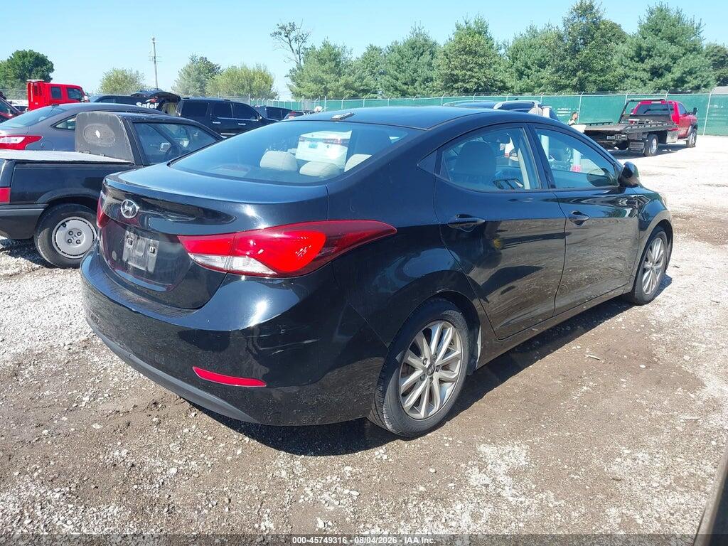 KMHDH4AEXEU189117 2014 HYUNDAI ELANTRA photo no. 4