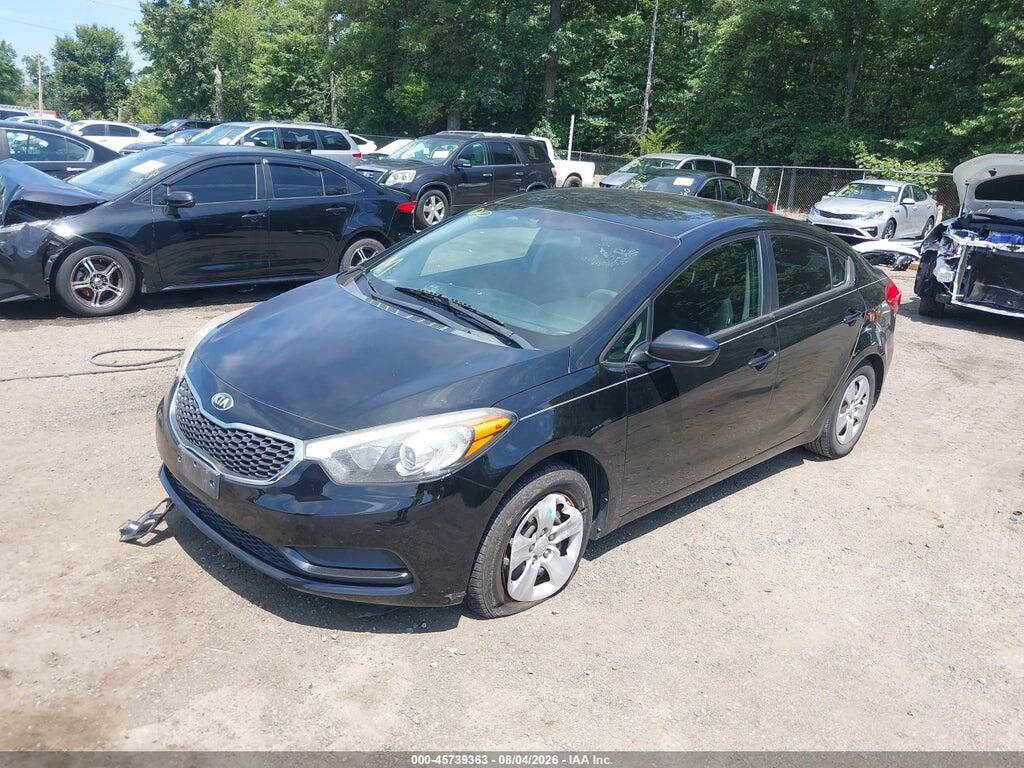 KNAFK4A62E5139469 2014 KIA FORTE photo no. 2