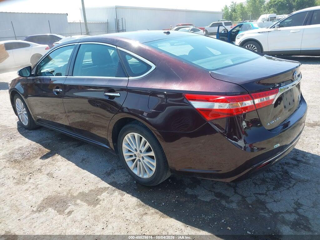 4T1BD1EB2EU025555 2014 TOYOTA AVALON HYBRID photo no. 3