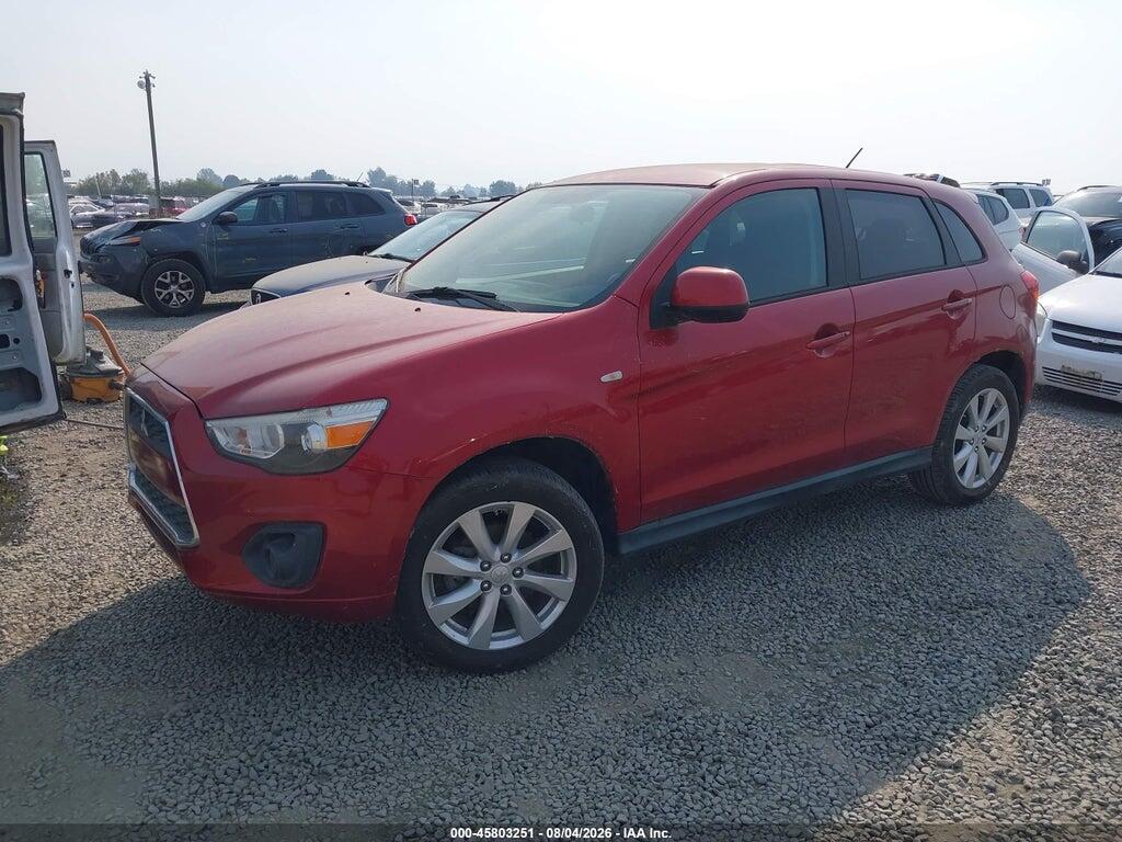 4A4AP3AU1FE048856 2015 MITSUBISHI OUTLANDER SPORT photo no. 2